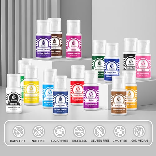 Gel Food Coloring Set (16.8 Fl Oz)