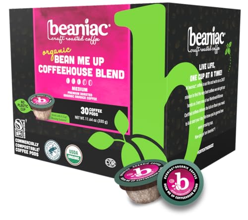 Organic Bean Me Up Coffeehouse Blend (30 Count)