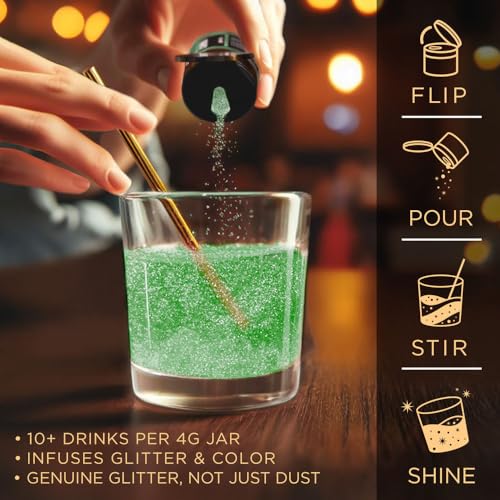 Brew Glitter Green