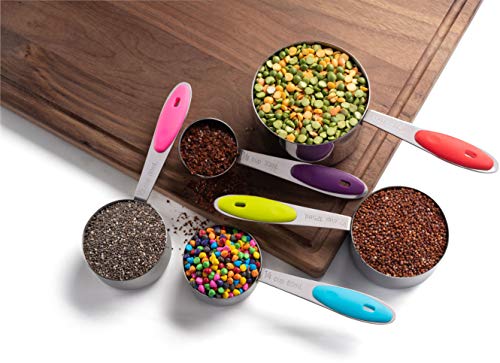 Stainless Steel Measuring Cups Set of 6