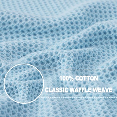 100% Cotton Waffle Weave Kitchen Dish Cloths 8 (8 Count)