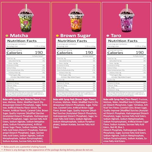 Boba Tea Kit All in One Bubble Tea Kit with Cups