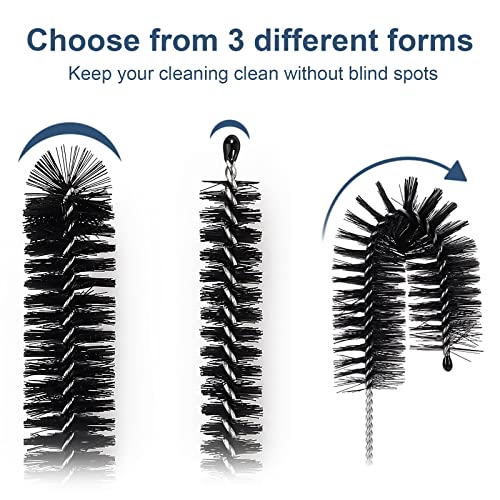 12 Pcs Straw Cleaner Brushes Set (12 Count)