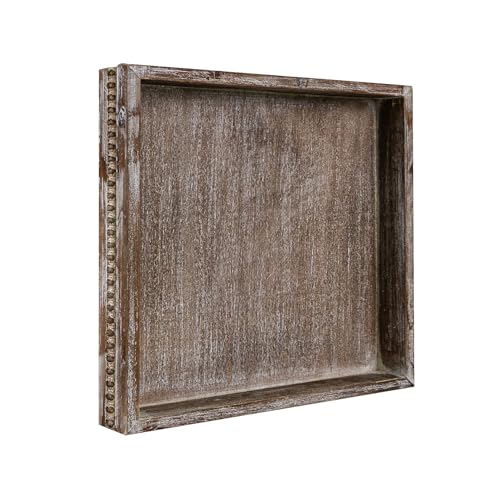 Square Wood Serving Tray