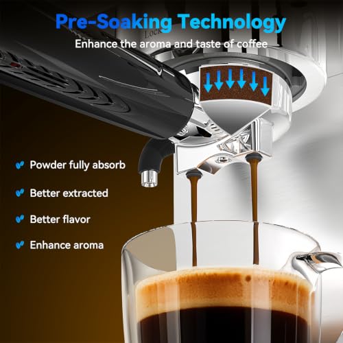 Espresso Machine with Adjustable Extraction Temperature