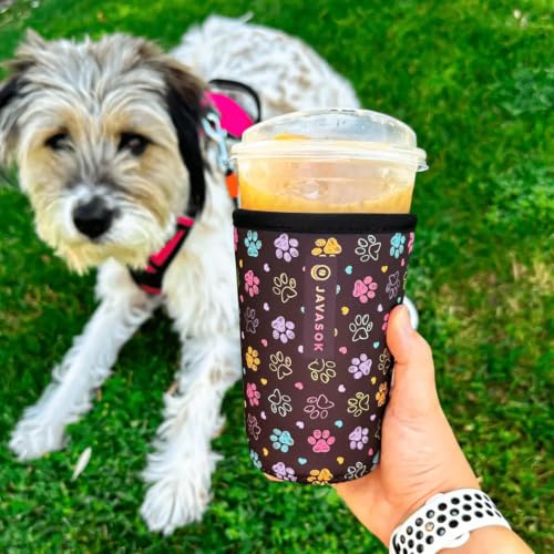 JavaSok Iced Coffee & Cold Soda Insulated Neoprene Cup Sleeve