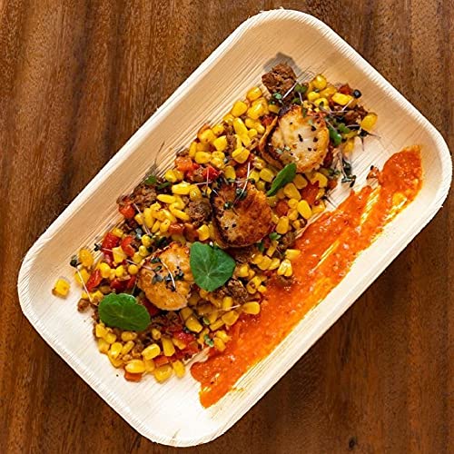 Eco Friendly Bamboo Trays (25 Count)