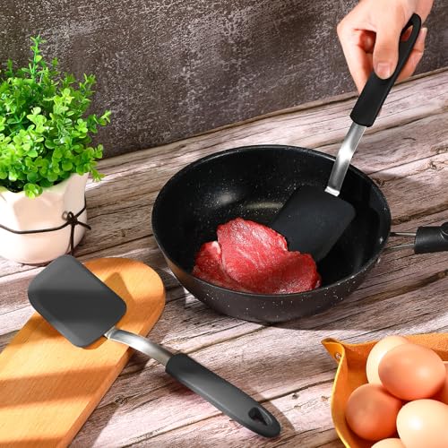 2 Pcs Mini Silicone Cookie Brownie Spatula (2 Count)