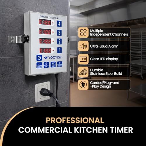 Precision Kitchen Timers for Cooking