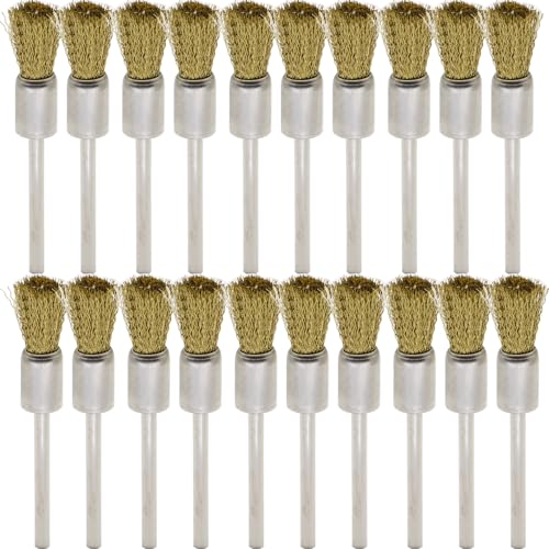 20PCS Brass Wire Brushes
