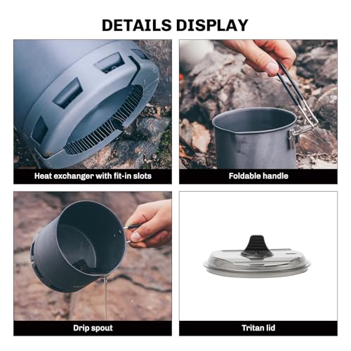 Petrel G2 Ultralight Camping Pot