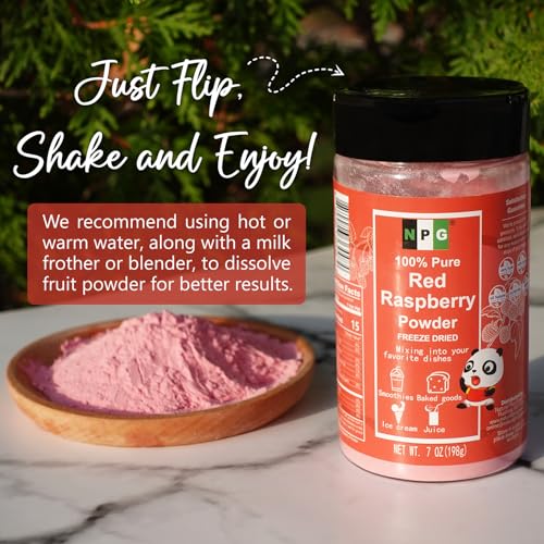Freeze Dried Red Raspberry Juice Powder 7 Oz (7 Ounce)