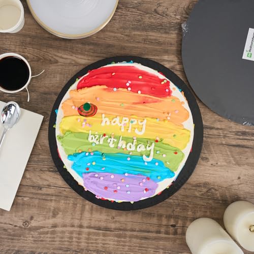 Round Black Cardboard Cake Drum Board