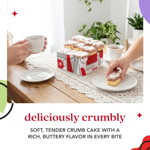 Fresh Baked Gourmet Crumb Cake Food Gift Basket