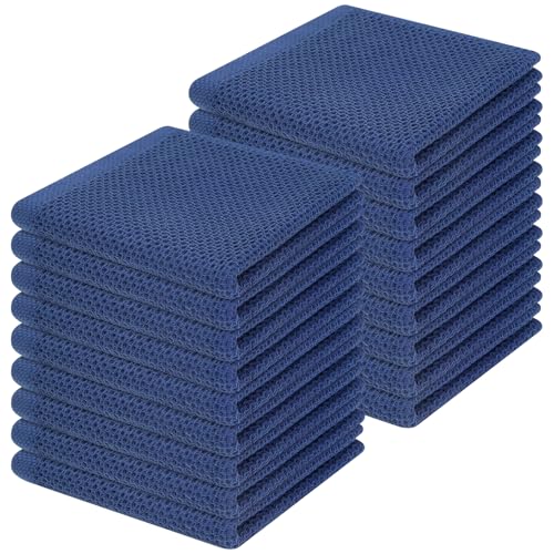 100% Cotton Waffle Weave Kitchen Dish Cloths 18 (8 Count)