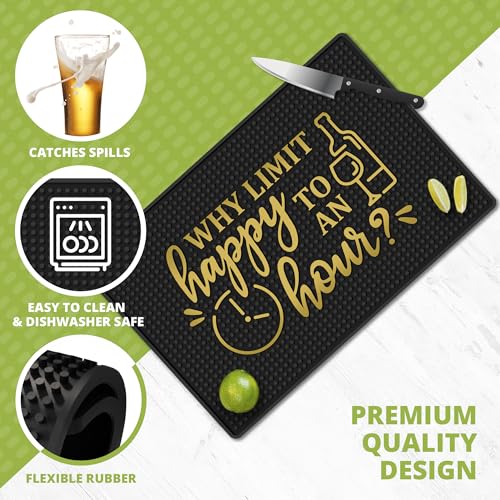 Why Limit Happy Hour Bar Mat
