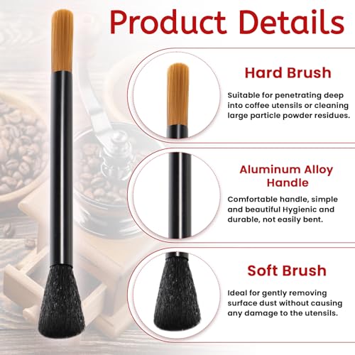 Dual Head Coffee Brush