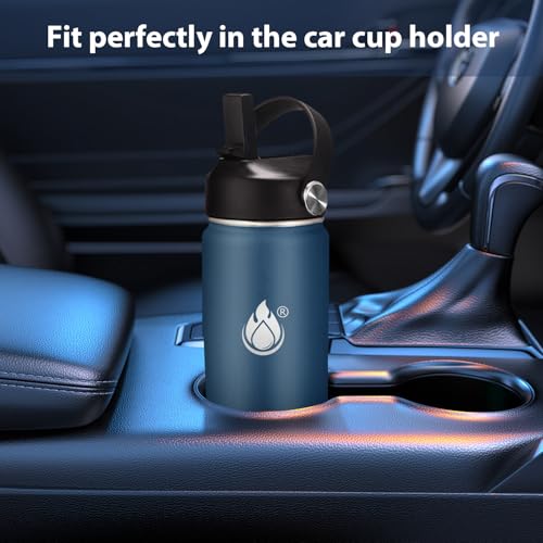 Insulated Water Bottle 32 oz with Straw