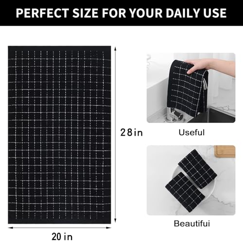 100% Cotton Terry Kitchen Towels (4 Count)