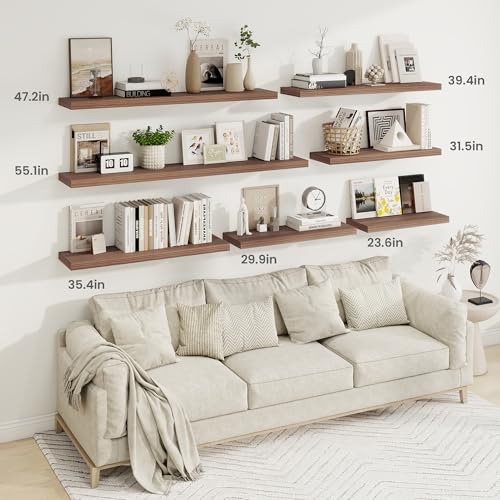 55 Inch Fireplace Mantel Shelf (2 Count)