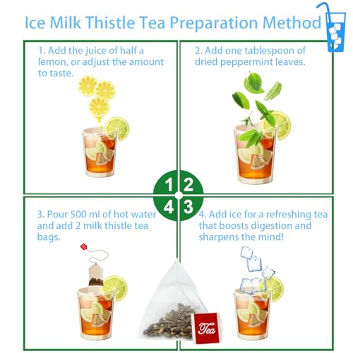 Milk Thistle Tea Bags (50 Count)