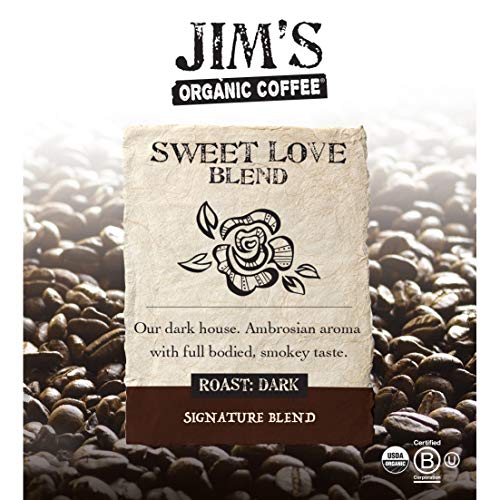 Jim’s Organic Coffee Sweet Love Blend