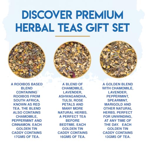Discover Premium Herbal Tea Christmas Gift Box (3.53 Ounce)