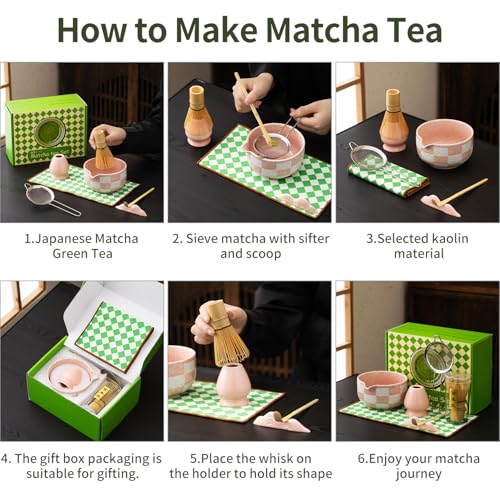 Premium 7 Piece Matcha Tea Set