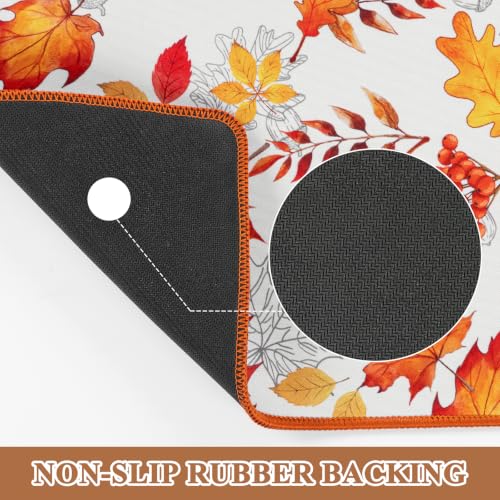2 Pack 12x19 Inch Fall Dish Drying Mat (2 Count)