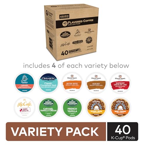 Flavored Coffee Variety Pack (40 Count)