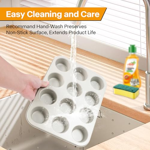 2 Pack Healthy Baking Cupcake Pan