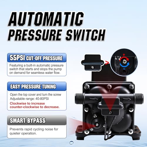 110V Brushless Water Booster Transfer Pump