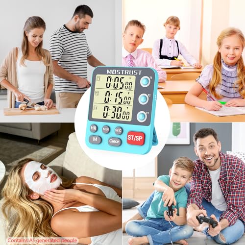 Digital Dual Kitchen Timer