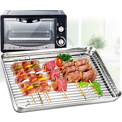 Baking Sheet with Cooling Rack Set