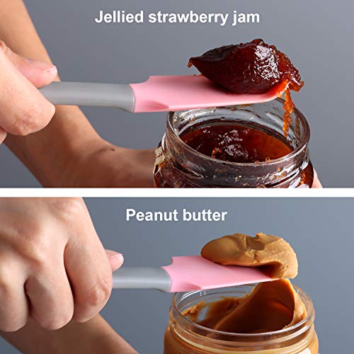 Silicone Mini Small Spatula (6 Count)