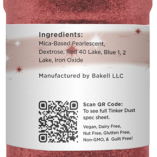Christmas Red Edible Glitter