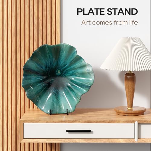 3 Pack 12 Inch Plate Stands for Display Metal Picture Stand Plate Holder (3 Count)