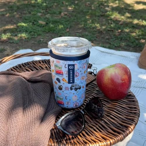 JavaSok Iced Coffee & Cold Soda Insulated Neoprene Cup Sleeve