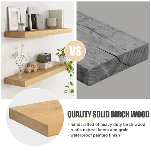 Floating Shelves for Wall (2 Count)