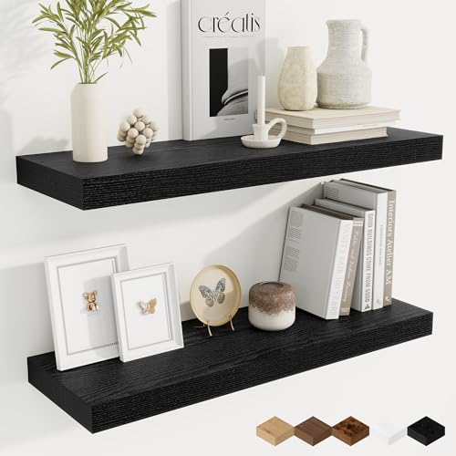 9.3Inch Deep Floating Shelves for Wall (2 Count)