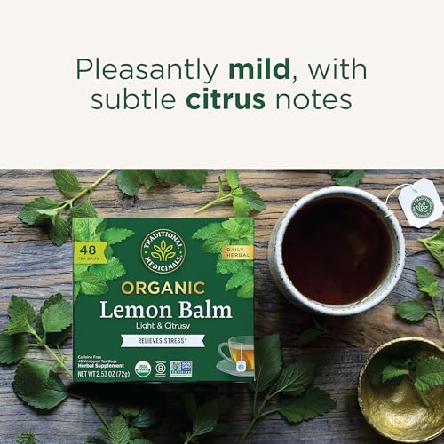 Organic Lemon Balm (48 Count)