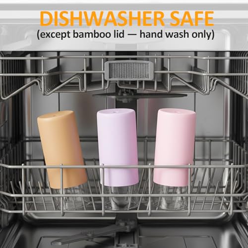 28 oz Glass Tumbler with Lids and Straws