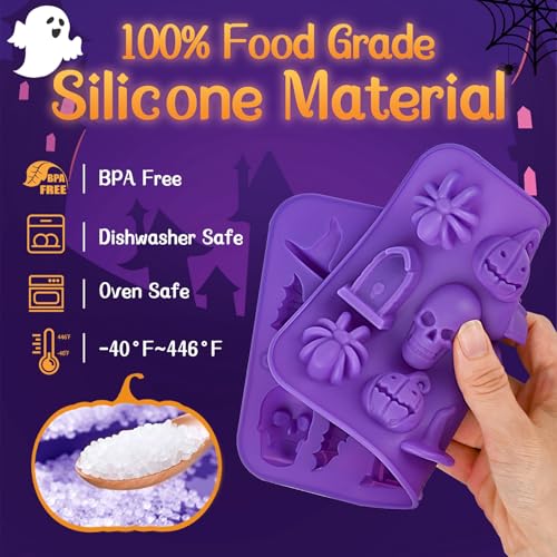 Halloween Chocolate Silicone Molds (4 Count)