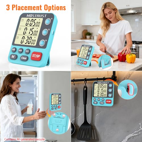 Digital Dual Kitchen Timer