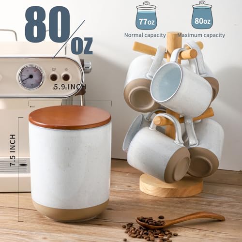 Ceramic Food Storage Jar (80 Count)