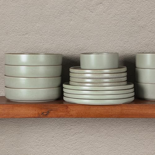 Gelston Stoneware Matte Reactive Glaze 16 Piece
