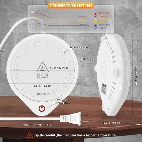 25W Electric Candle Warmer for Coffee Mugs