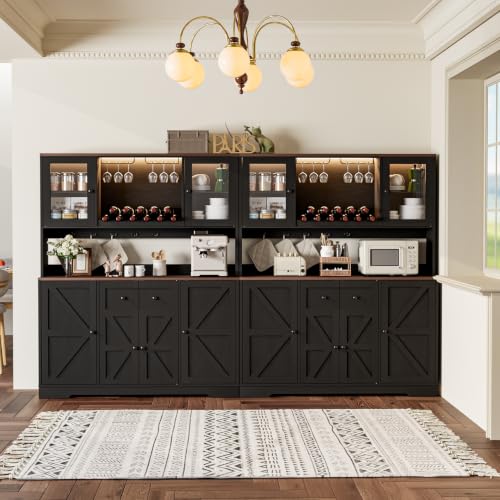 68" Tall Kitchen Pantry Storage Cabinet with Charging Station