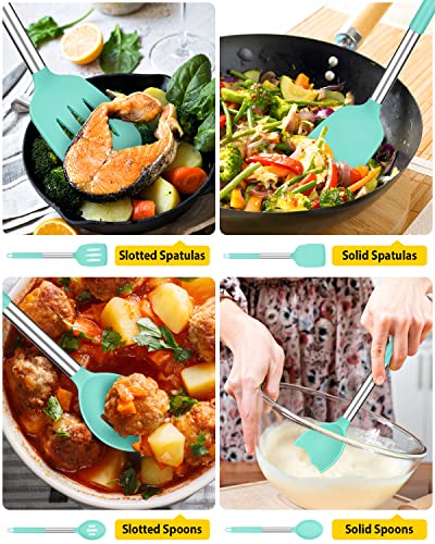 Pack of 4 Silicone Cooking Utensils Set (4 Count)