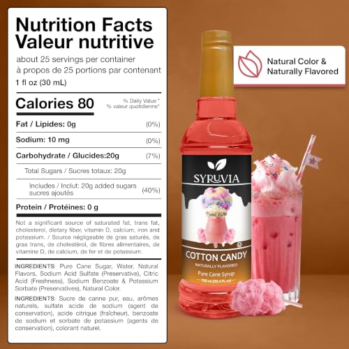 Cotton Candy Syrup (25.4 Fl Oz)